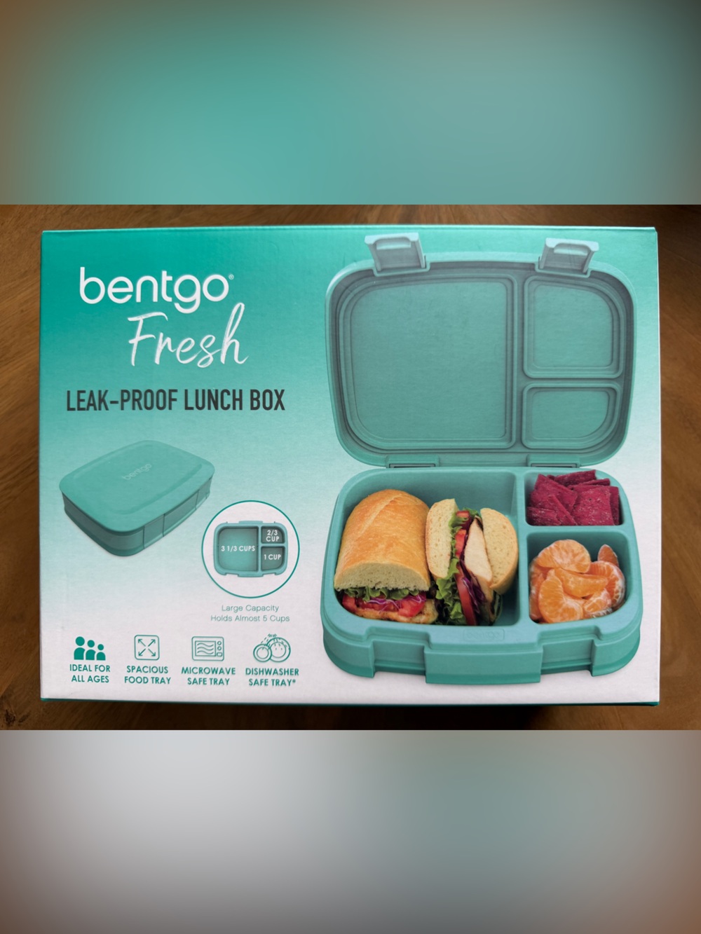 Bentgo Fresh Leak-Proof Lunch Box in Teal
